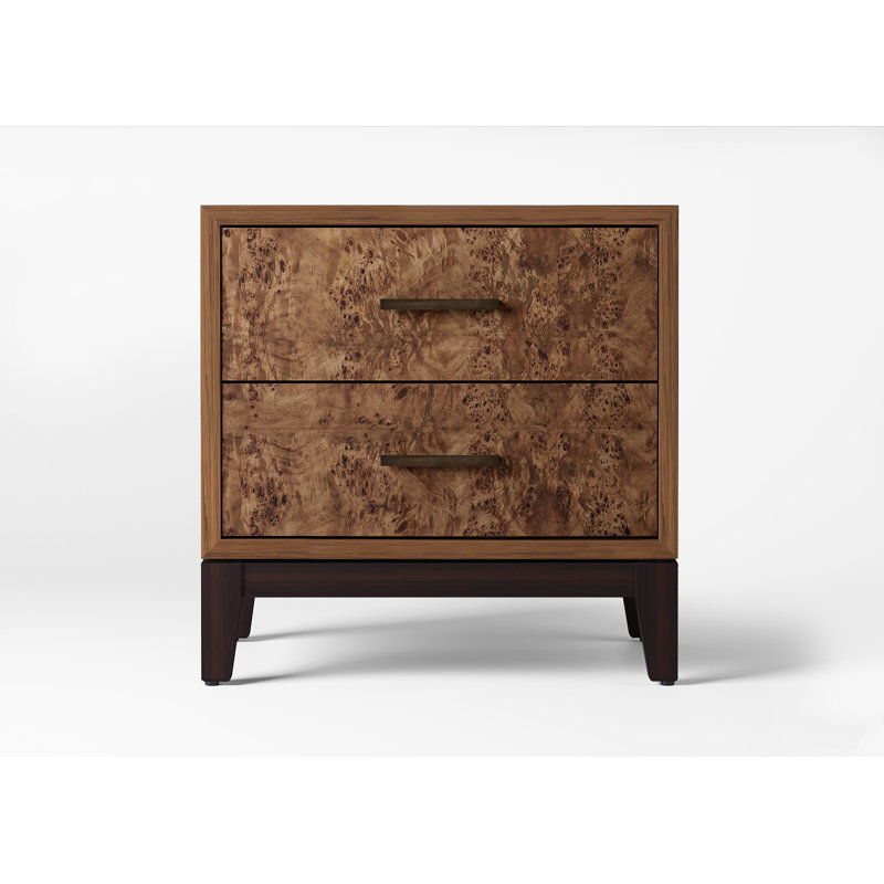 Table de chevet Keiran, noyer