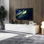 Meuble audio-vidéo polyvalent avec beaucoup de rangement pour améliorer le salon