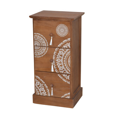 Crossett 30cm W 3 - Drawer Chest of Drawers