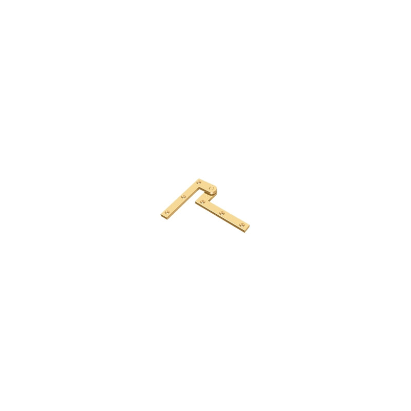 99'' x 16'' Butt Bearing Hinge, PVD Polished Brass