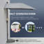 200cm Tilt Wall Mount Parasol