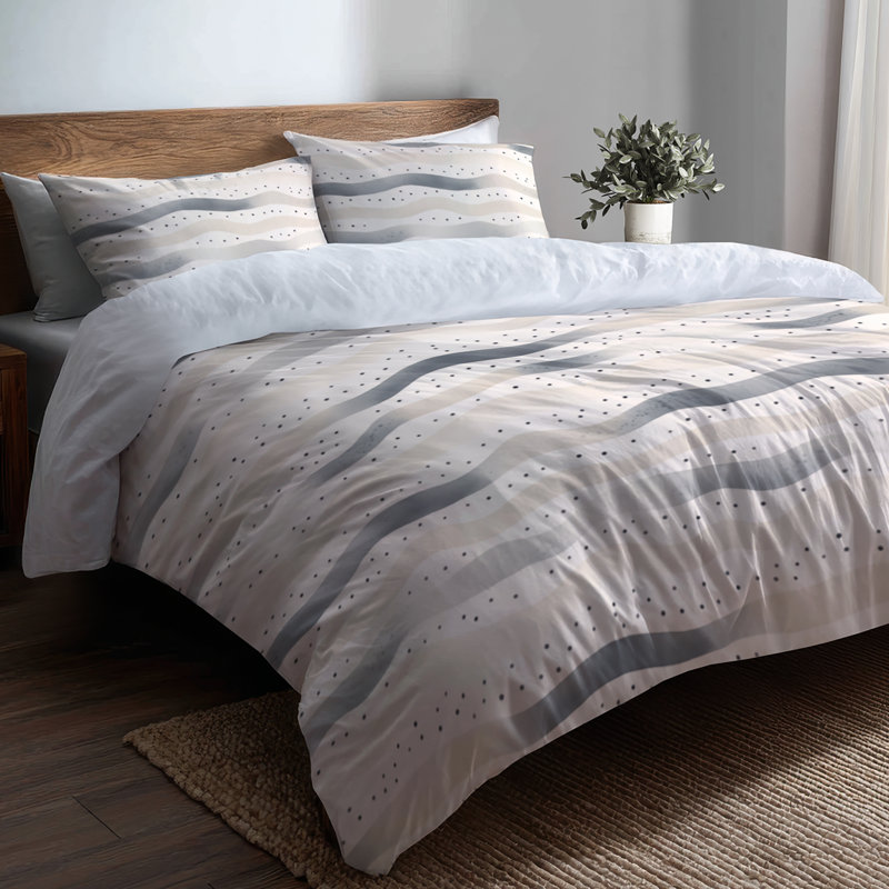 Ensemble d'édredon Modern, Édredon très grand et 3 pièces supplémentaires