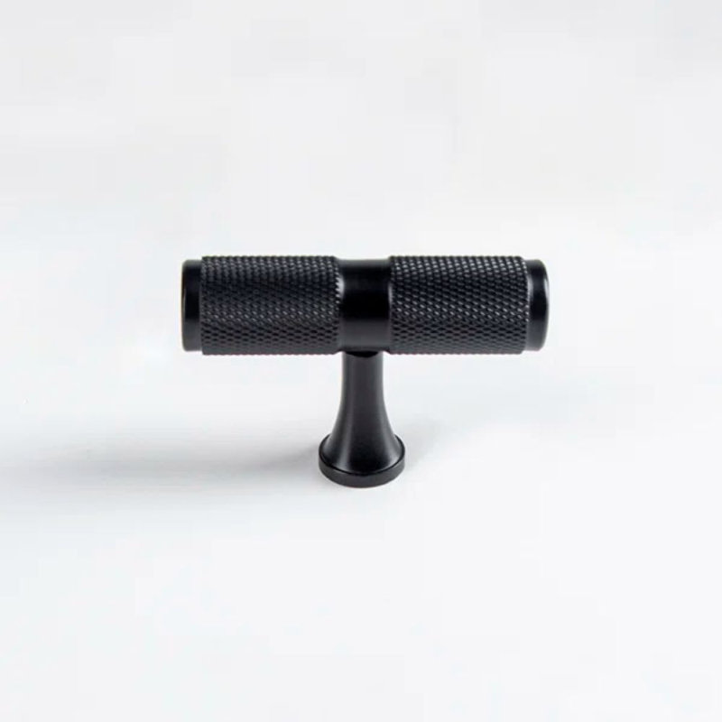 2" Length Bar Knob, Matte Black