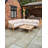 Roma L Corner Rope Sofa Dining Table Set