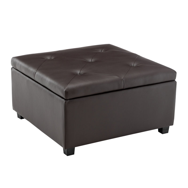 Repose-pieds Hokku Designs Shaylynne, Marron foncé