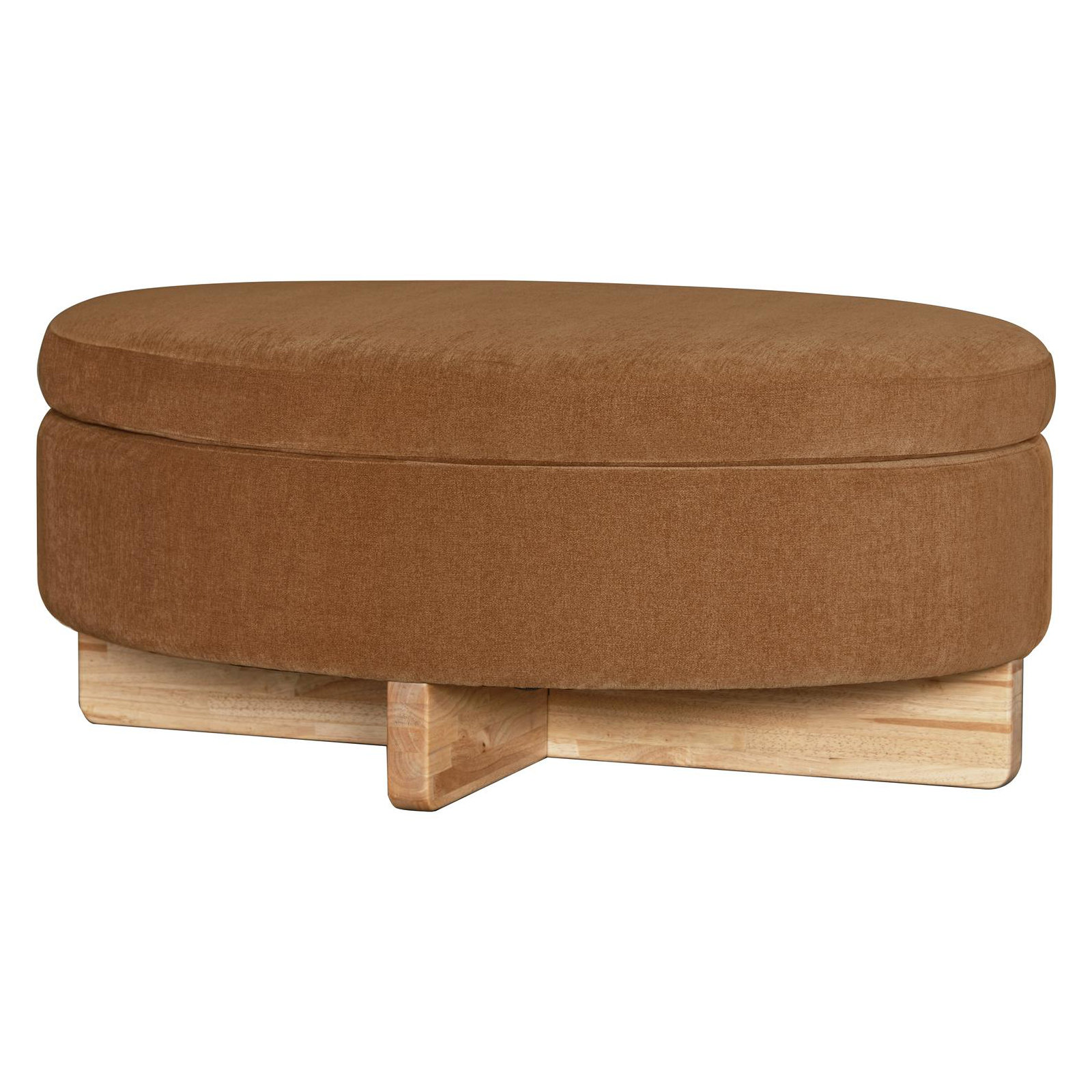 Roohan 48" Storage Ottoman, Brown