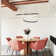 Keahi 1-Light  Wi-Fi Smart Modern Chandelier Led Pendant Goolge Home Echo Voice Control with Remote