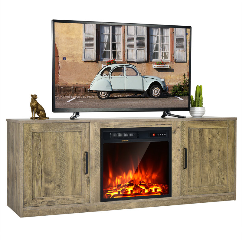 Harleysville TV Stand for TVs up to 65", Brown