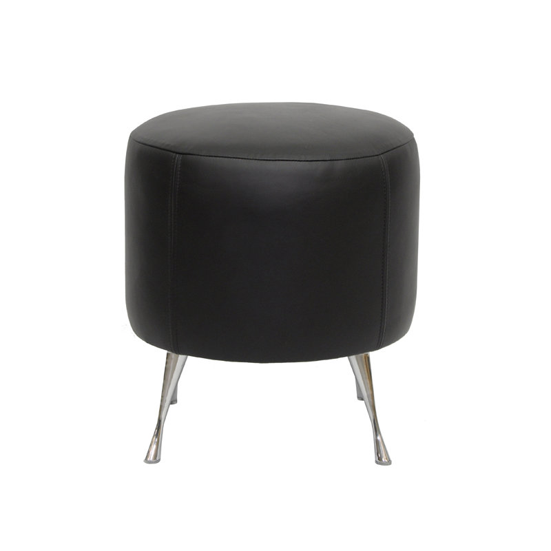 Wesley Accent Stool, Black