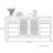 Multi-Functional Solid Wood Sideboard-2050101018