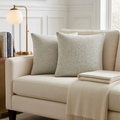 Ultra-Soft Chenille Throw Pillow Cover