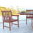 Aleha 2 - Person Eucalyptus Solid Wood Patio Dining Set Square Table