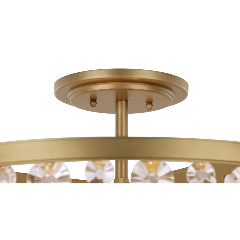 Nova Mara 22" 5-Light Semi-Flush Mount