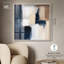 «Blue Mood Profondeur I», art mural bleu par Art Remedy-115123588-115123591