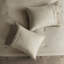 Édredon en faux suède brun clair - Ensemble chalet 7 pièces style chalet-125396494-125396493
