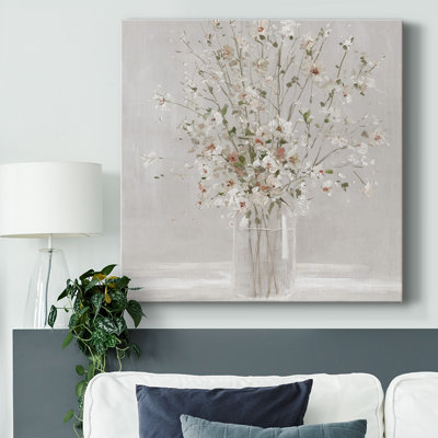 Printemps, fleurs de cerisier sur toile