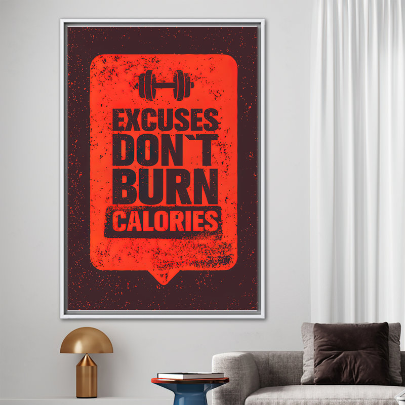 Print on Canvas, 80 cm H x 110 cm W, White Floater Framed
