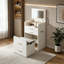 Vanity with Mirror and Seat