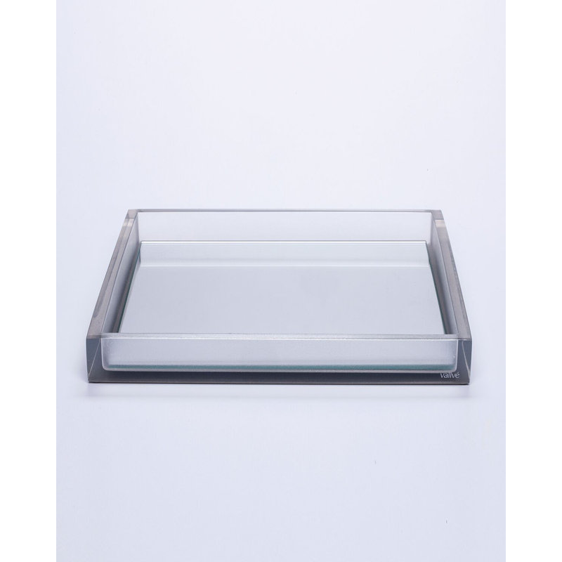 Bathroom Tray, Platinum