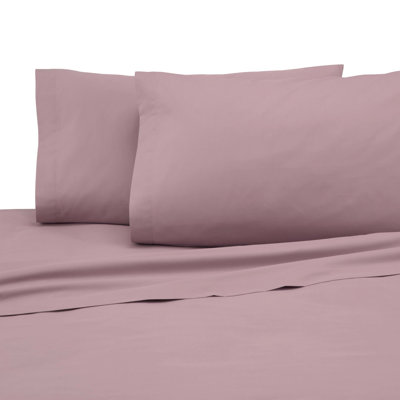 Martex 225 Thread Count Bed Sheets Light Weight, Soft Breathable Sheets, Brushed Cotton Rich Blend, Secure Fit, Wrinkle Resistant, Durable, Easy Care & Comfy Sheets
