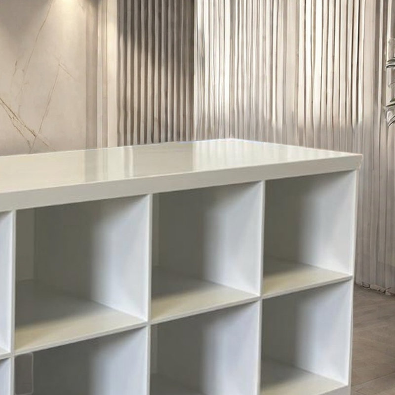 Armoire pour îlot central moderne et minimaliste, H 35,43 po x l 86,61 po x P 23,62 po