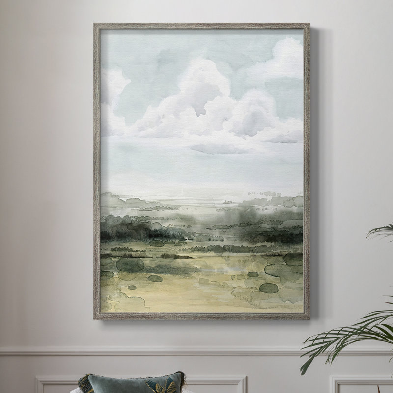 «Valley Highlight II», reproduction encadrée - bois massif, H 21 po x l 17 po