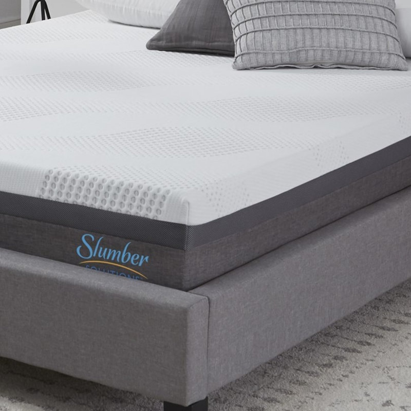 Matelas en mousse viscoélastique gélifiée hybride 10 po Slumber Solutions, Simple