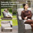 Wickes 3 Piece Patio Set Outdoor Wicker Glider Rocking And Swivel Chairs With Cushions-110860482-110860485