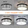 Fabric LED Flush Mount