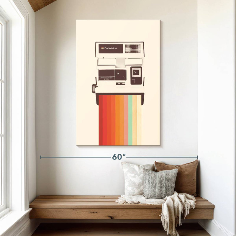 Senne Instant Camera Rainbow, 48" H x 32" W