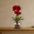 Amaryllis Silk Arrangement with Vase
