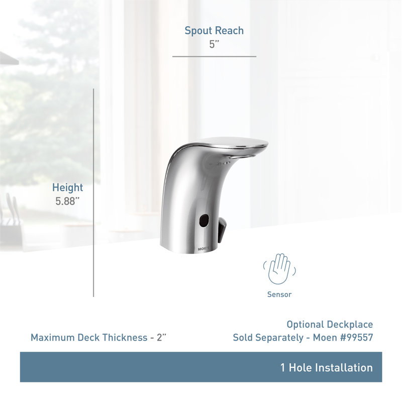 Robinet de salle de bain MOEN M-Power, Capteur