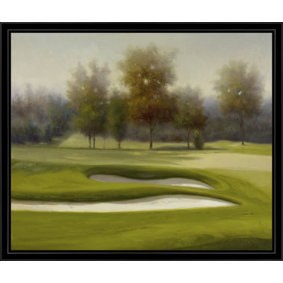 «Early Morning Round I - Floater Frame», reproduction d'art sur toile