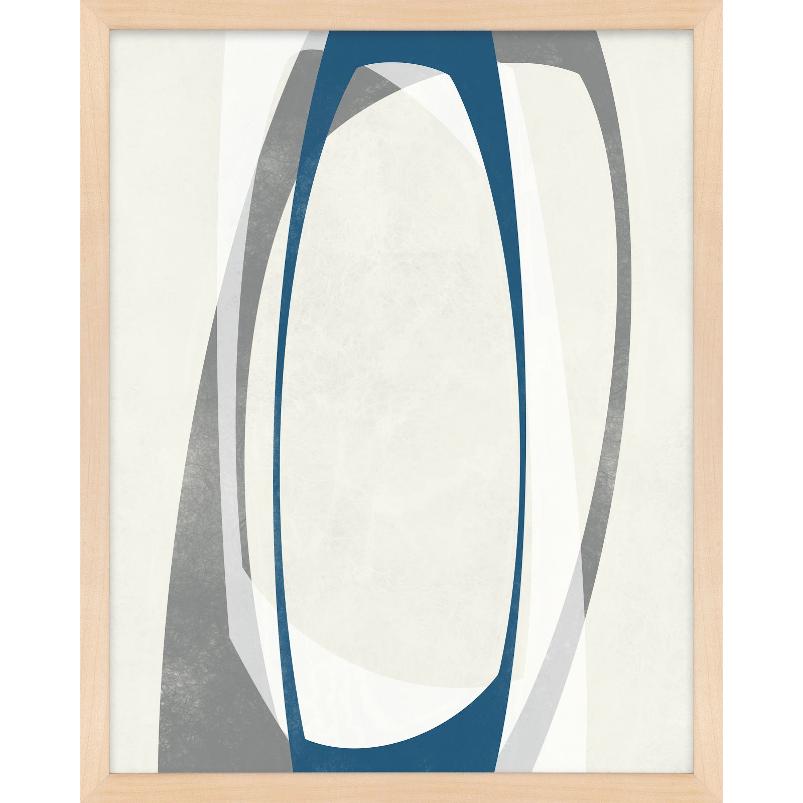 Orbit 2 by Jacques Pilon, Maple Framed, 50" H x 40" W