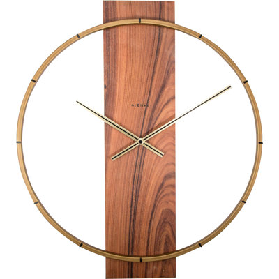 Nextime Carl Wall Clock Black