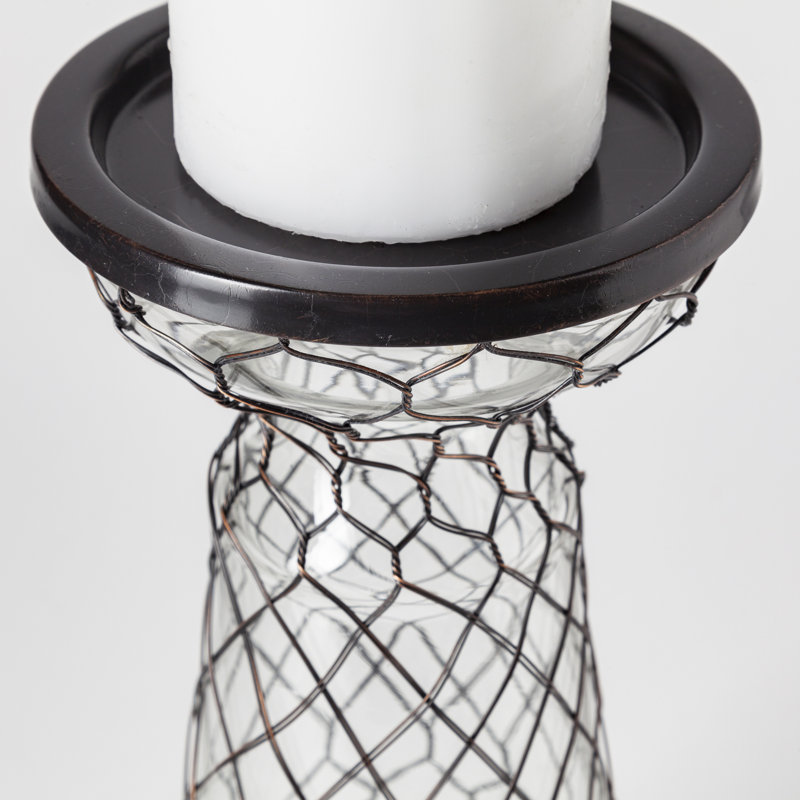 Concrete / Cement Tealight Holder, 13" H x 7.9" W x 7.9" D
