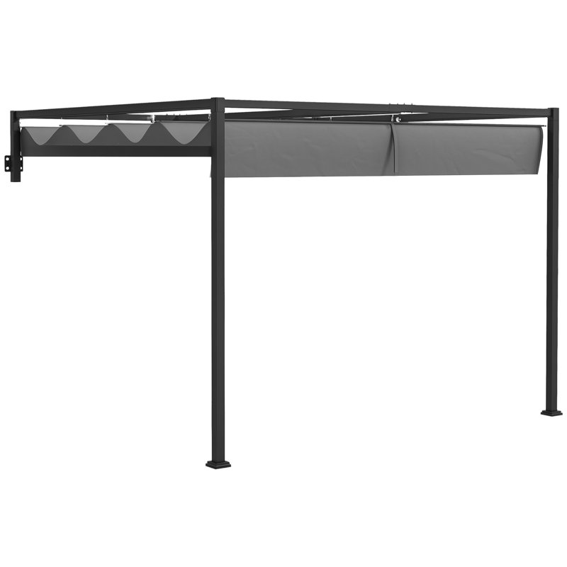 Brilea 2.97m x 3.97m Steel Pergola