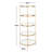 Enamel Etagere Bookcase-1372024555
