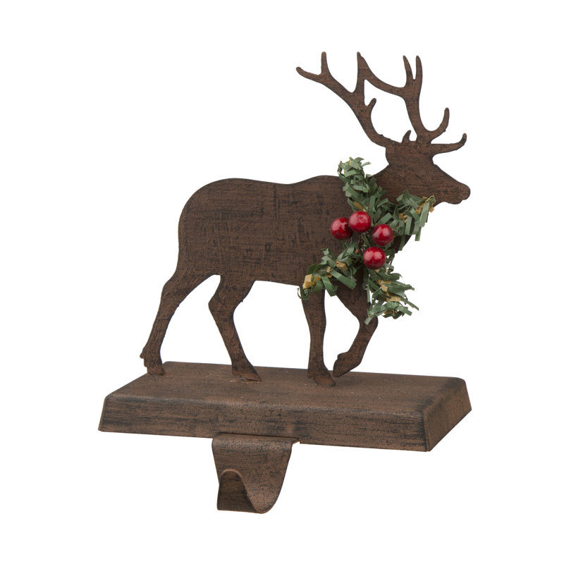 Porte-chaussette de No¨ël caribou