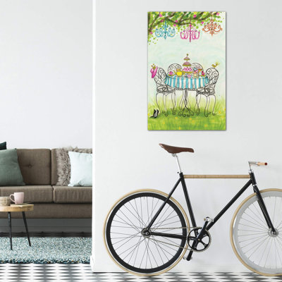 Art de jardin tea party