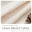 Linen Blackout Room Darkening Crude Curtains for Bedroom Grommet Top Curtain Pair-1280214204