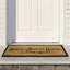 Natural Coir Rectangular "Home Sweet Home" Doormat 16" X 48"