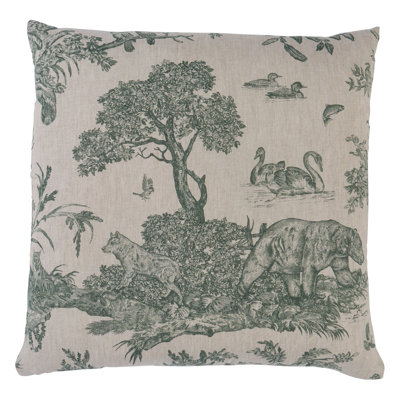Western Toile Pillow