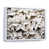 Cadre flottant blanc