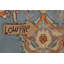 Tapis traditionnel bleu 7 x 9