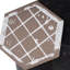 Carreau de sol et de mur en porcelaine polie aspect pierre 5,1 po x 5,9 po Alma Azul Hexagon-86913739