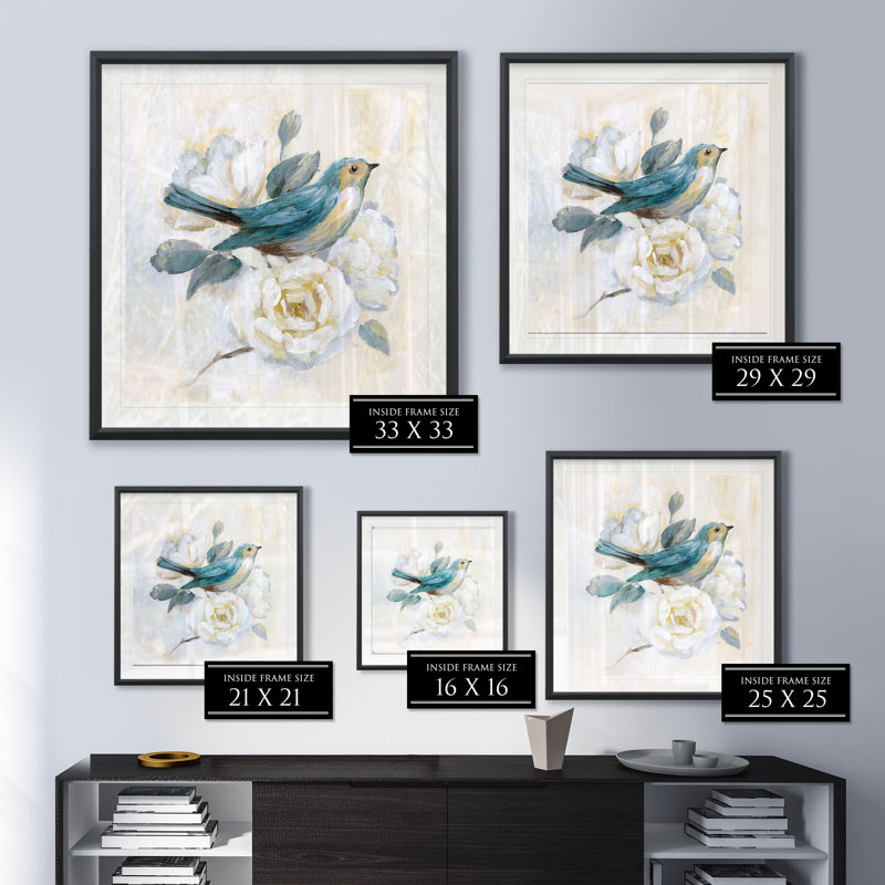 Morning Song I - reproduction de cadre photo, H 30,5 po x l 30,5 po x P 1,5 po