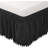 Wrap Around Elastic For Easy Application, Wrinkle Resistant, Queen/King, Black Of Night