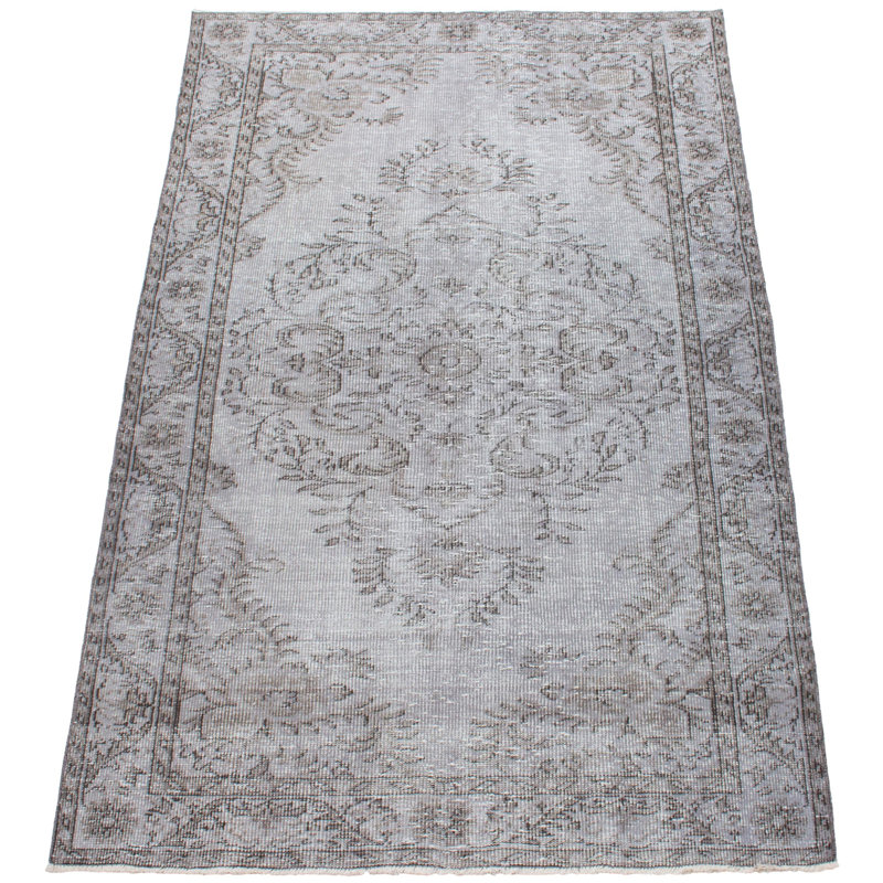Tapis gris à transition de couleur 5 pi 3 po x 8 pi 10 po