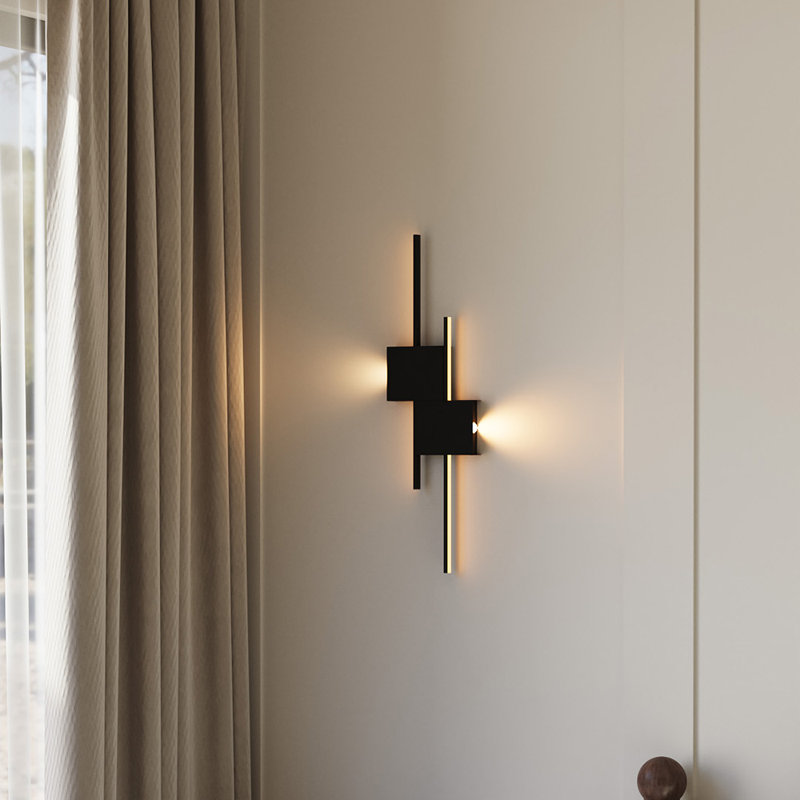 Iron LED Wallchiere